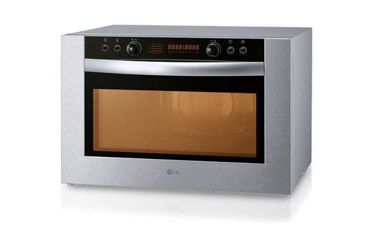 LG Dreidimensionale Mikrowelle SolarCUBE mit Gewichtsautomatik und Lichtwellentechnik, MP9287NL