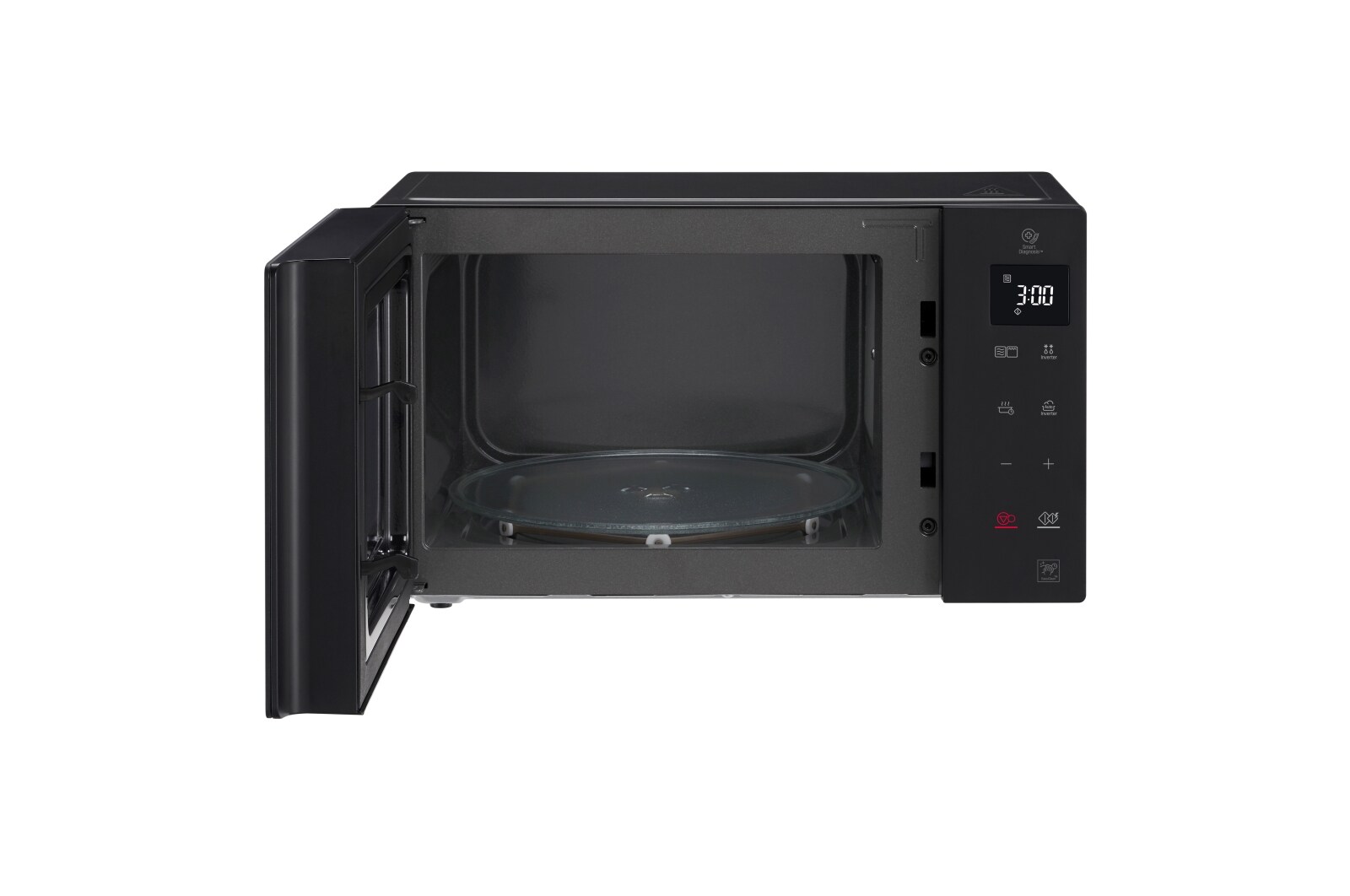 LG Grill-Mikrowelle mit Smart Inverter- & I-Wave Technologie | 23 Liter Kapazität | Easy Clean™-Beschichtung, MH6336GIB