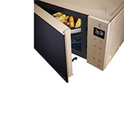 LG Mikrowelle mit Smart Inverter Technologie, Quarz Grill und 25 Liter Kapazität, MH6535GIAS