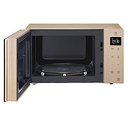 LG Mikrowelle mit Smart Inverter Technologie, Quarz Grill und 25 Liter Kapazität, MH6535GIAS