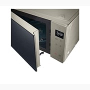 LG Mikrowelle Noble Steel (25 L, 1000 Watt) mit Quarzgrill, Smart Inverter Technologie & EasyClean | MH6535NBS, MH6535NBS