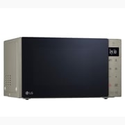 LG Mikrowelle mit Smart Inverter Technologie | Quarzgrill-Technologie | 25 Liter Kapazität | Tür aus echtem Glas, MH6535NBS