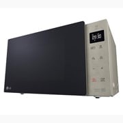 LG Mikrowelle mit Smart Inverter Technologie | Quarzgrill-Technologie | 25 Liter Kapazität | Tür aus echtem Glas, MH6535NBS