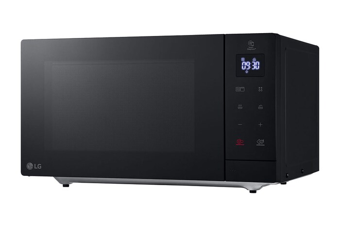 LG Solo-Mikrowelle Noble Steel (25 L, 900 Watt) mit Smart Inverter Technologie & EasyClean | MH7032JAS, MH7032JAS
