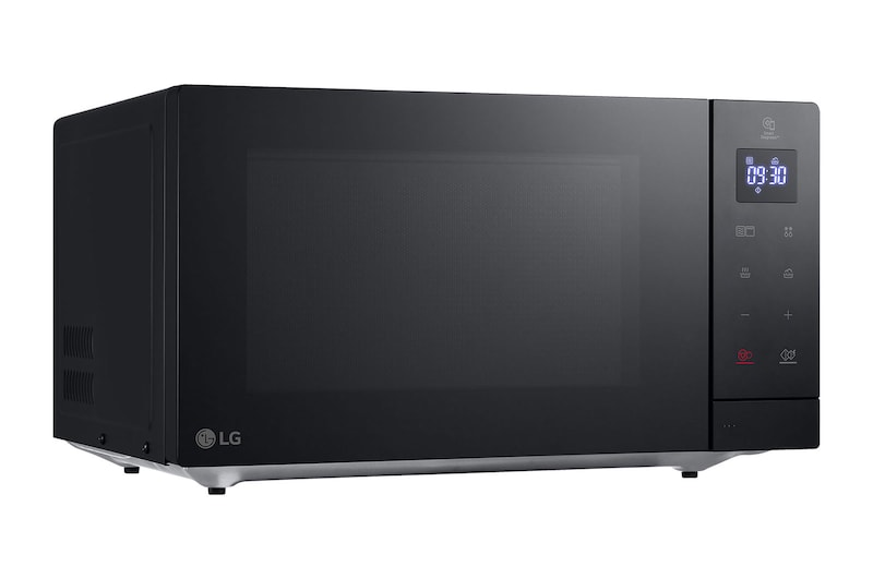 LG Solo-Mikrowelle Noble Steel (25 L, 900 Watt) mit Smart Inverter Technologie & EasyClean | MH7032JAS, MH7032JAS
