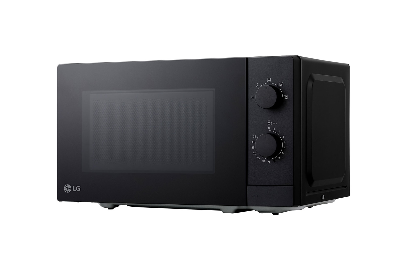 Mikrowellenherd mit elegantem Glasfront-Türdesign und leicht zu reinigender Oberfläche