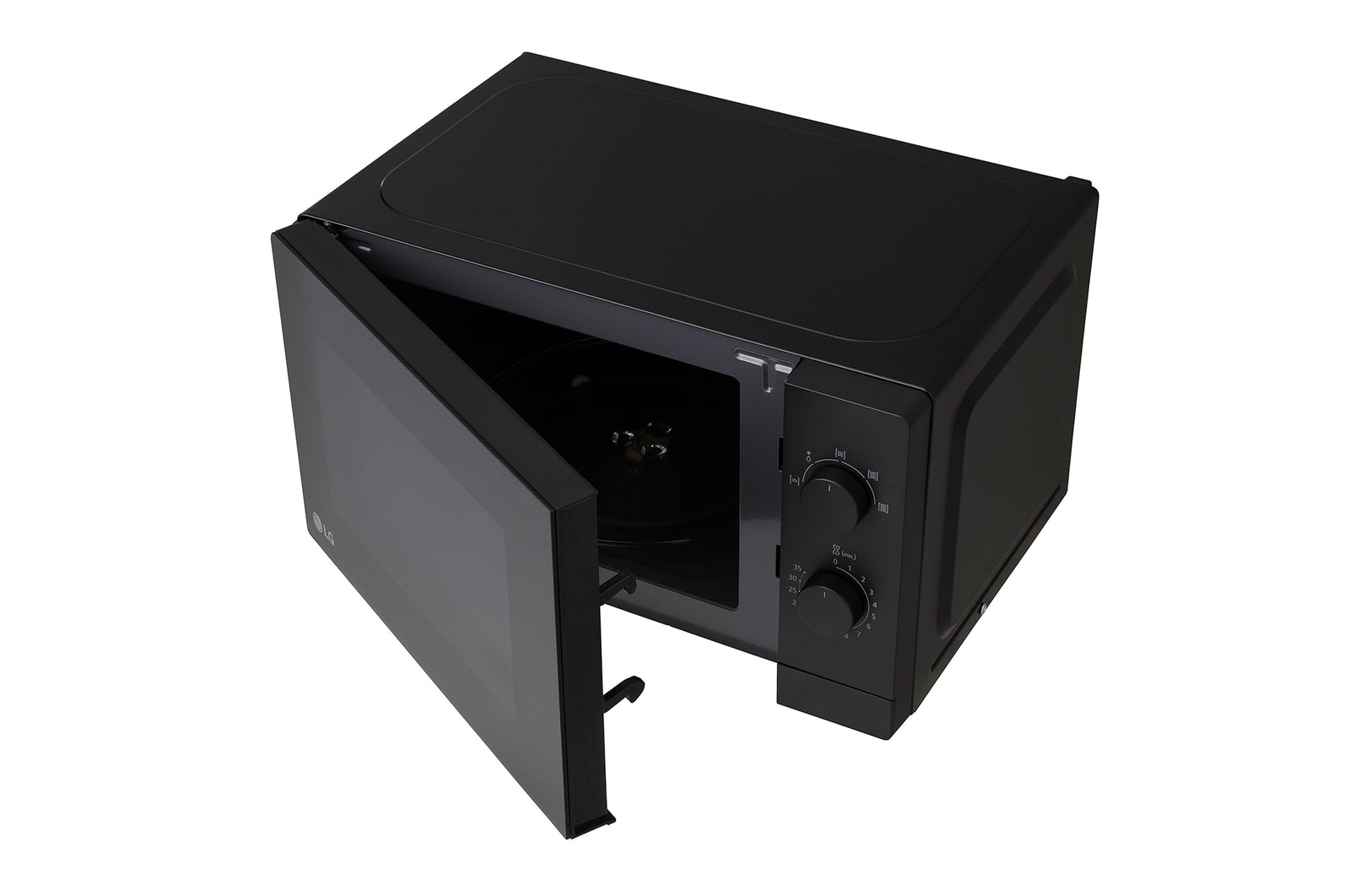 Rechte Ansicht des Mikrowellenherds