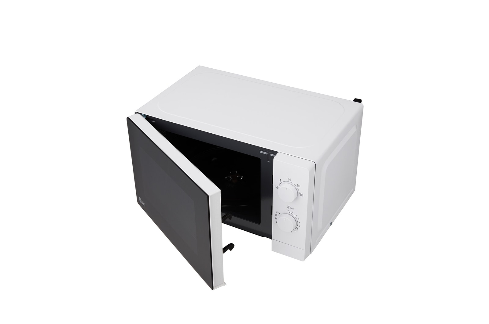 Rechte Ansicht des Mikrowellenherds