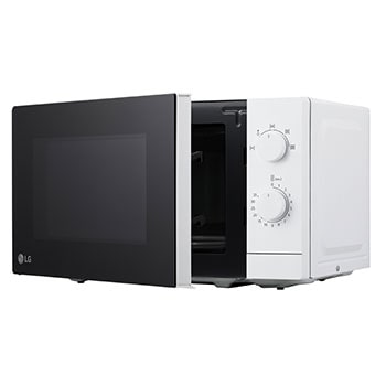 Mikrowellenherd mit intuitiven Doppelbedienfeldern für Strom- und Zeitsteuerung