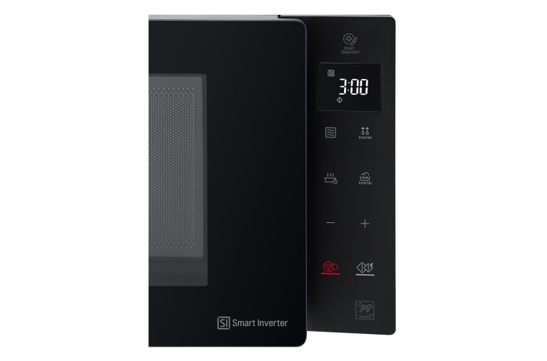 LG Solo-Mikrowelle mit Smart Inverter Technologie | I-Wave Technologie | 23 Liter Kapazität  | EasyClean Beschichtung | Leistung: 1000 Watt | MS2336GIB  , MS2336GIB