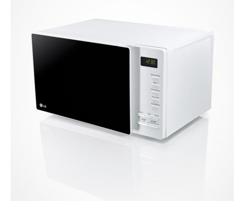 LG Solo-Mikrowelle mit I-Wave Technologie, 23 Litern Kapazität und Eco-On-Energiesparmodus, MS2354JAS