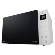 LG Solo-Mikrowelle Weiß (23 L, 1000 Watt) mit Smart Inverter Technologie & EasyClean | MS23NECBW, MS23NECBW
