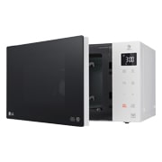 LG Solo-Mikrowelle Weiß (23 L, 1000 Watt) mit Smart Inverter Technologie & EasyClean | MS23NECBW, MS23NECBW