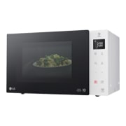 LG Solo-Mikrowelle Weiß (23 L, 1000 Watt) mit Smart Inverter Technologie & EasyClean | MS23NECBW, MS23NECBW