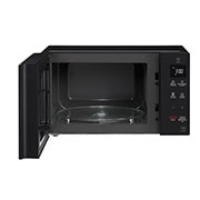LG Solo-Mikrowelle Schwarz (25 L, 1000 Watt) mit Smart Inverter Technologie & EasyClean | MS2535GIR, MS2535GIR