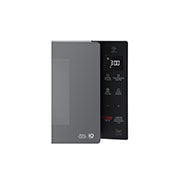 LG Solo-Mikrowelle Schwarz (25 L, 1000 Watt) mit Smart Inverter Technologie & EasyClean | MS2535GIR, MS2535GIR