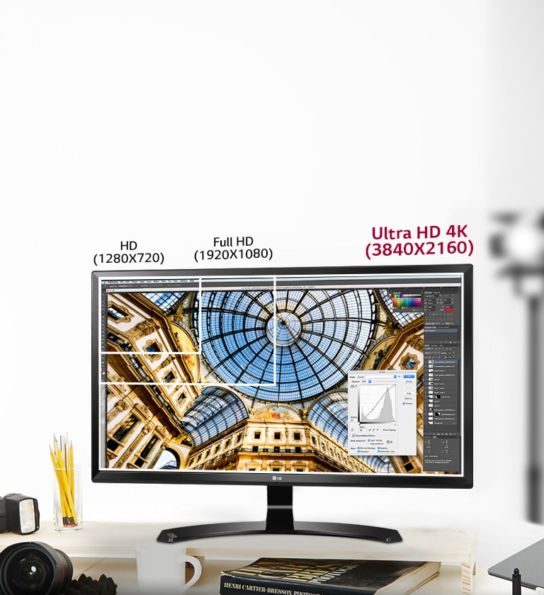 LG 24UD58 Ultra HD 4K Monitor 本体 公式】 LG 23.8インチ 4K モニター - 24UD58-B | LG JP | LG JP