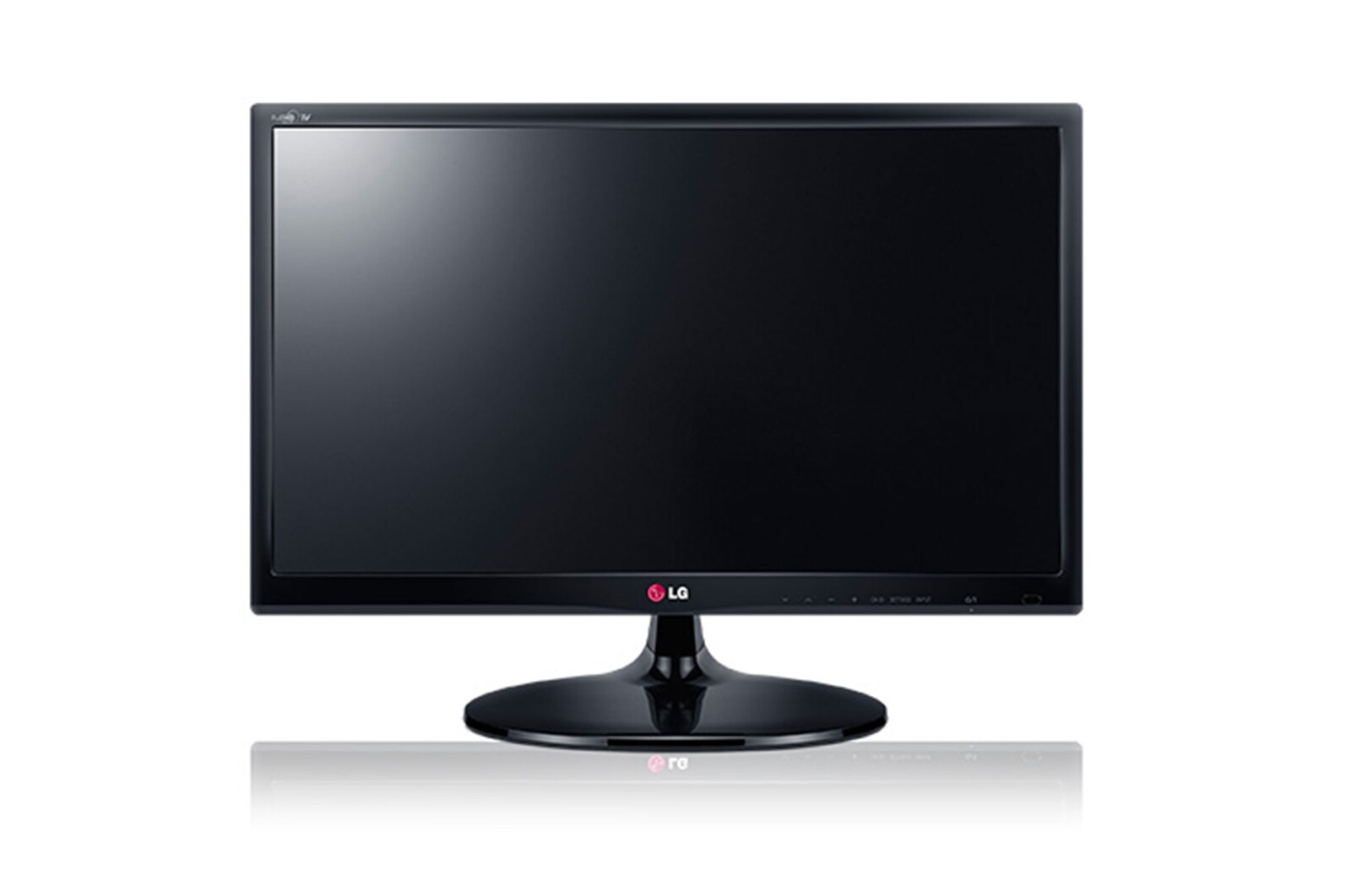 Vorderseite von 2-in-1-Monitor-TV mit 60,45 cm (23,8 Zoll) Bildschirmdiagonale, Bild-in-Bild-Funktion und eingebautem Hybrid-Tuner  24MA53D