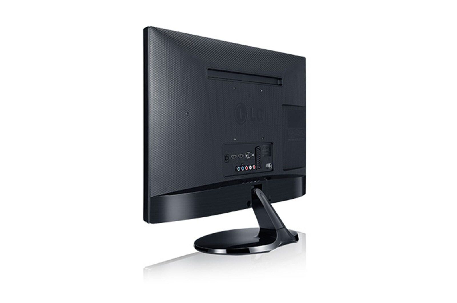 slightly left back view