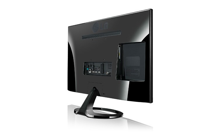 LG 2-in-1-Monitor-TV mit 68,58 cm (27 Zoll) Bildschirmdiagonale, analogem und digitalem TV-Empfang und eingebauten Lautsprechern, 27MA73D