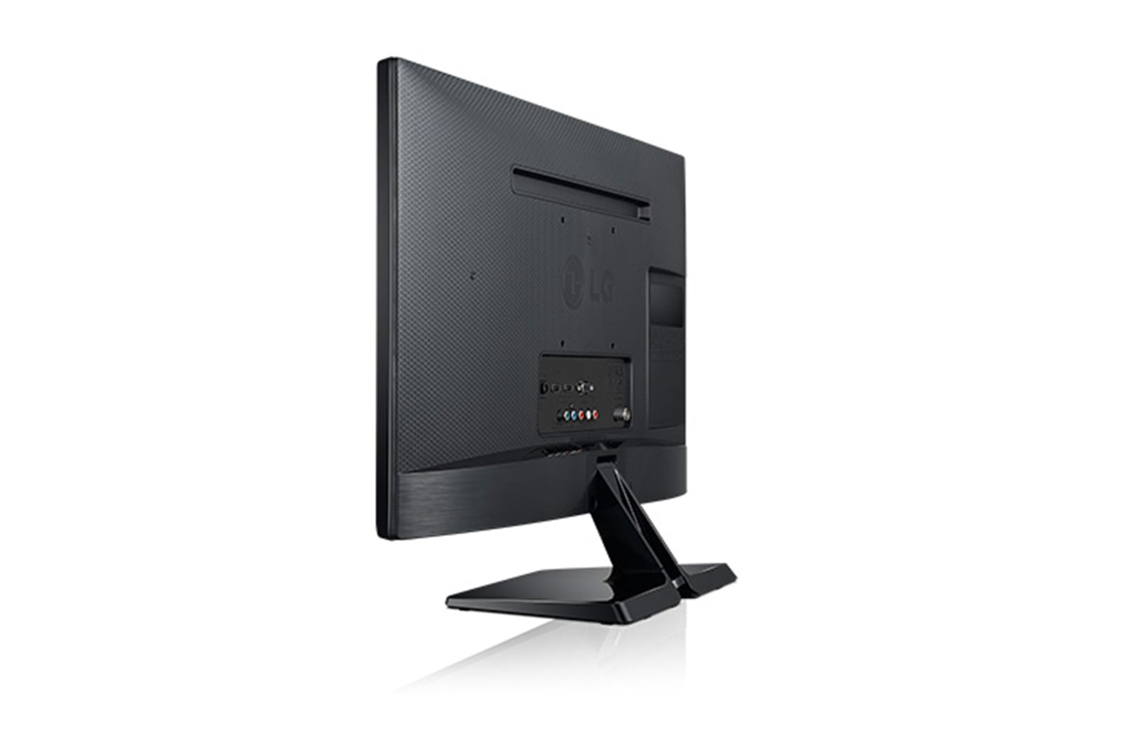 slightly left back view