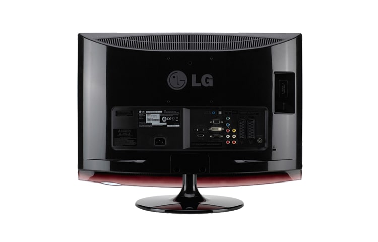 LG 54,61 cm (22") LCD TV Monitor mit integriertem Hybridtuner und SRS Dolby Surround Sound Lautsprechern, M2262D