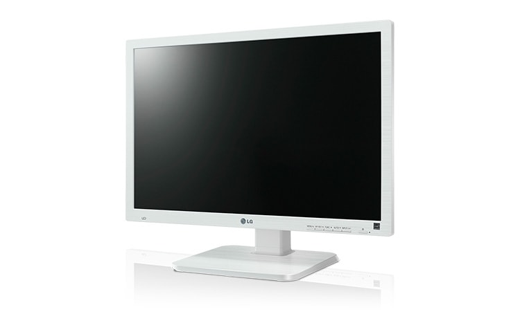 LG LED-Office-Monitor mit 60,96 cm (24 Zoll) Bildschirmdiagonale, blickwinkelstabilem IPS-Panel und Pivot-Funktion, 24EB23PY-W