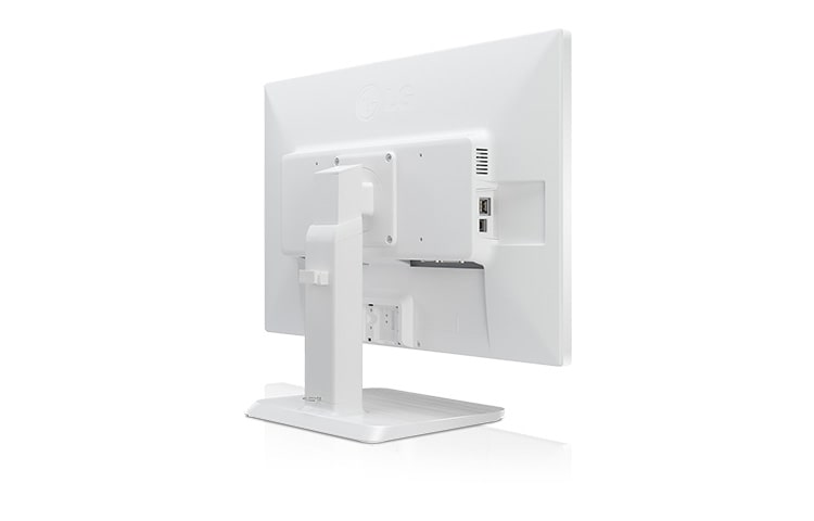 LG LED-Office-Monitor mit 60,96 cm (24 Zoll) Bildschirmdiagonale, blickwinkelstabilem IPS-Panel und Pivot-Funktion, 24EB23PY-W
