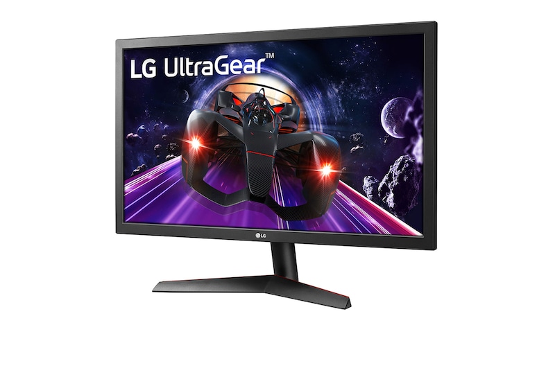 LG 24" UltraGear™-Gaming-Monitor mit Full HD, 1 ms Reaktionszeit (GtG) und 23,6 Zoll, 24GN53A-B