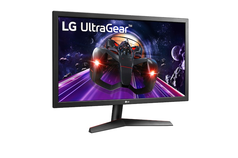 LG 24" UltraGear™-Gaming-Monitor mit Full HD, 1 ms Reaktionszeit (GtG) und 23,6 Zoll, 24GN53A-B
