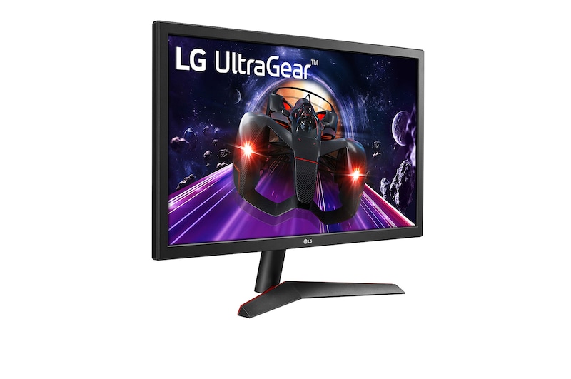 LG 24" UltraGear™-Gaming-Monitor mit Full HD, 1 ms Reaktionszeit (GtG) und 23,6 Zoll, 24GN53A-B