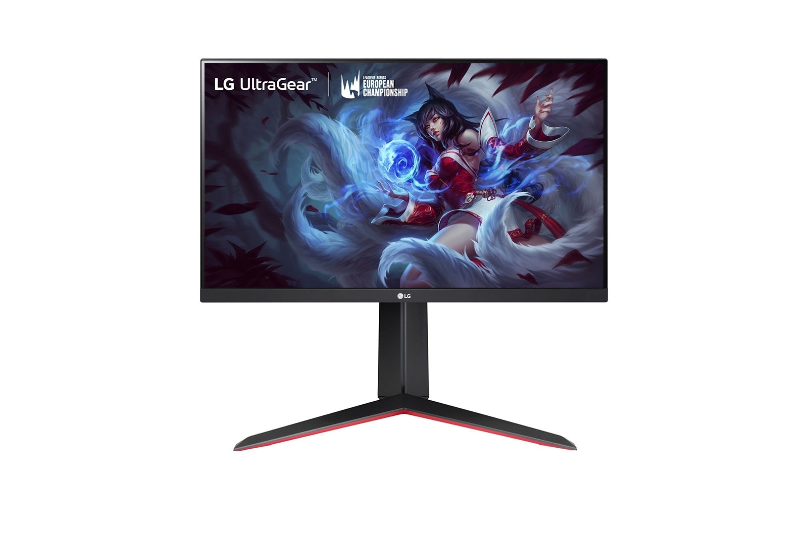 Vorderseite von 23,8 Zoll UltraGear™ Gaming Monitor mit Full HD-Auflösung, IPS und 1 ms (GtG) 24GN650-B