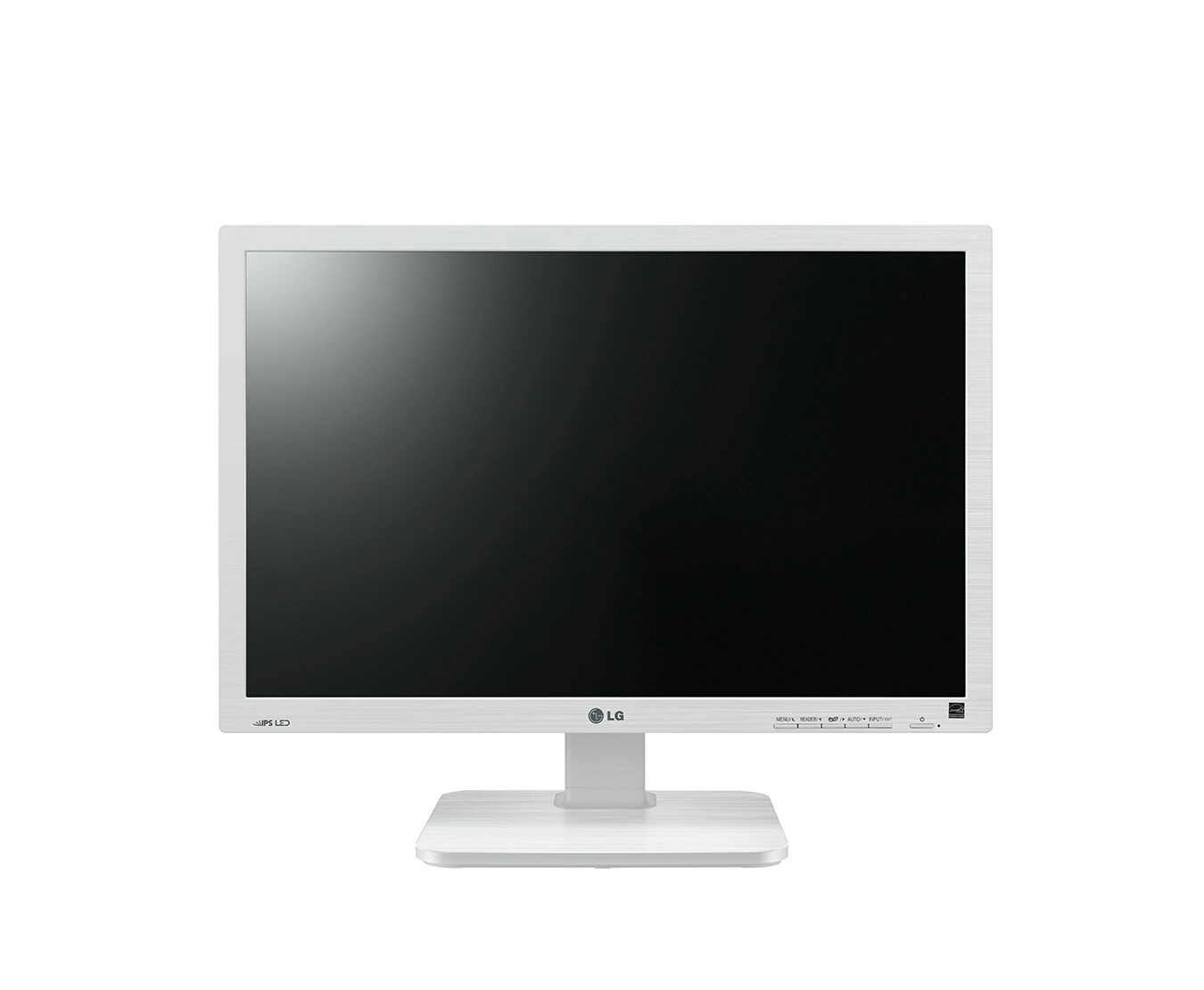 LG 24MB65PM-W Business-Monitor mit Full HD-Auflösung und Stereo-Lautsprechern.