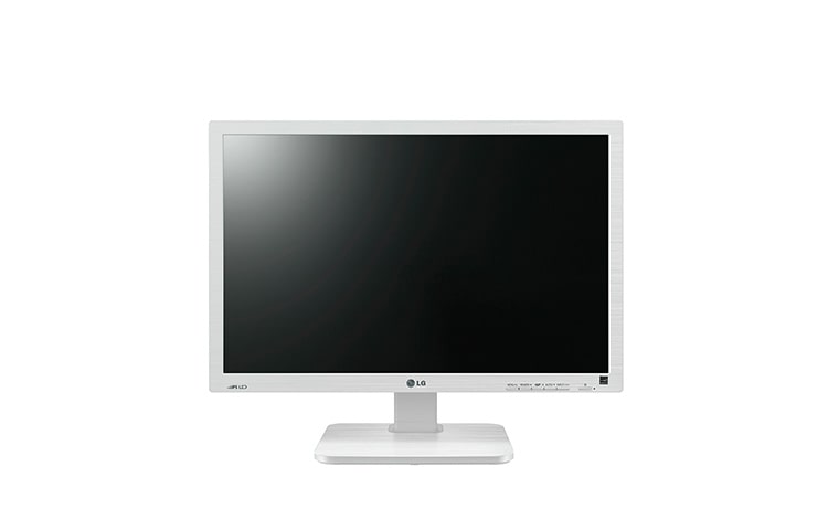 LG 24MB65PM-W Business-Monitor mit Full HD-Auflösung und Stereo-Lautsprechern.