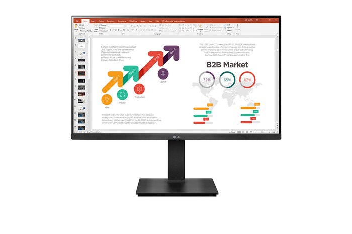 LG 27-Zoll (1920x1080) IPS Monitor mit Full HD, 27BP450Y-B