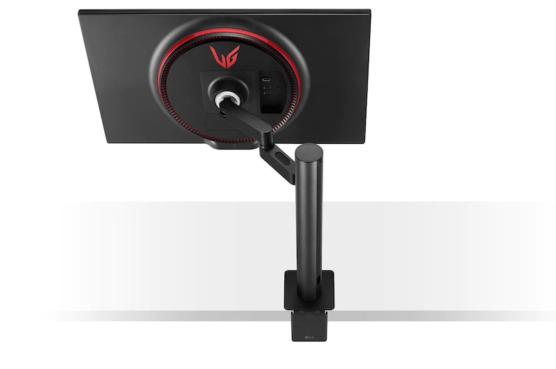 LG 27 Zoll UltraGear™ Ergo Gaming Monitor mit QHD und Nano IPS mit 1 ms (GtG), 27GN880-B