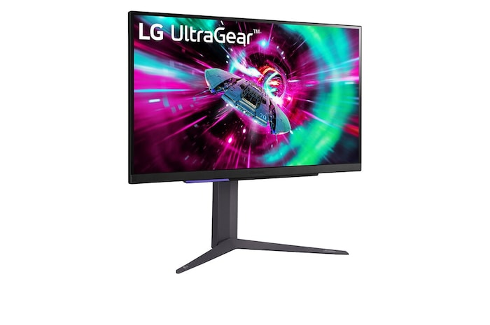 LG UltraGear™ 27 Zoll 144Hz IPS 1ms UHD Gaming Monitor mit HDR™ 400, G-SYNC® Compatible, 27GR93U-B