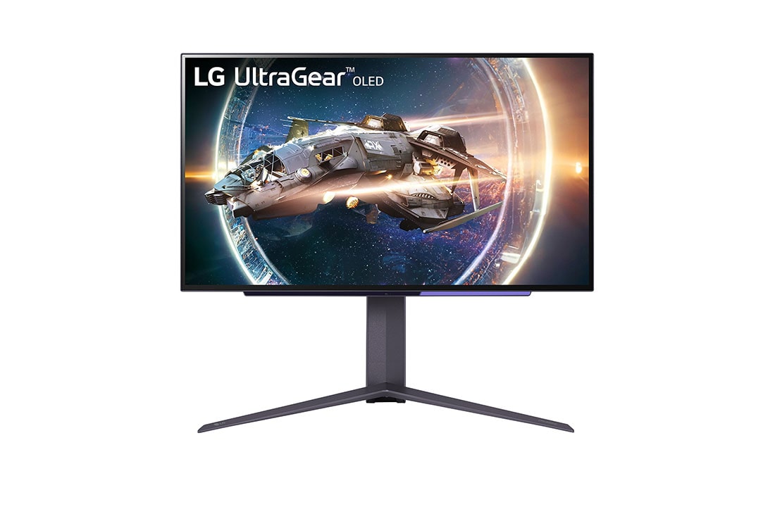 LG UltraGear™ 27 Zoll OLED Monitor mit 240Hz, 0.03ms, HDR 10, G-SYNC® Compatible, FreeSync™ Premium, 27GR95QE-B