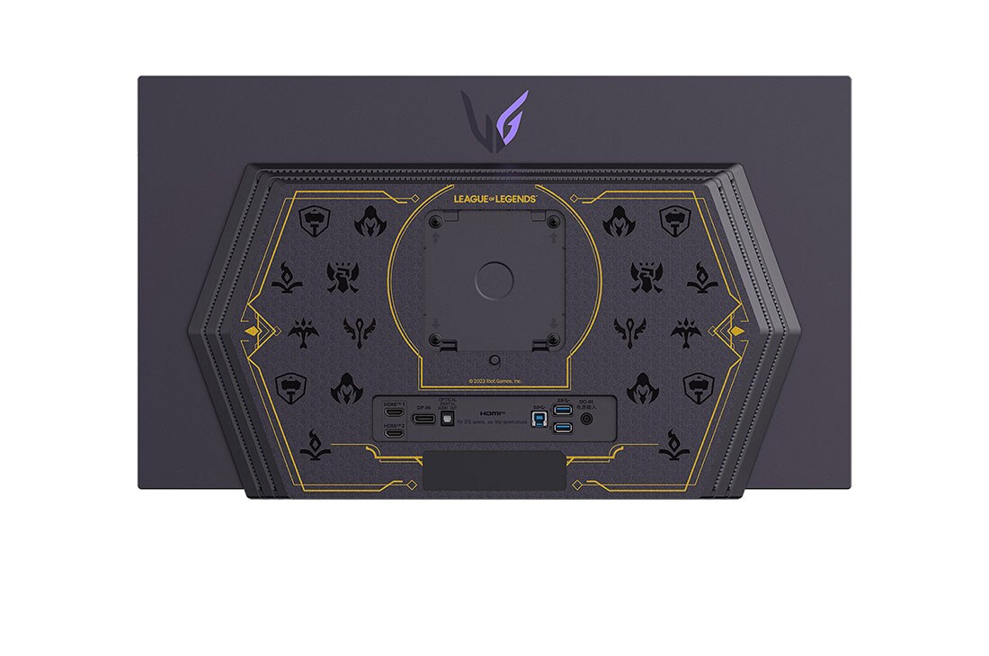 LG UltraGear™ 27 Zoll OLED Gaming Monitor League of Legends Edition mit 240Hz, 1440p, HRD10, G-SYNC®-Compatible, 27GR95QL-B