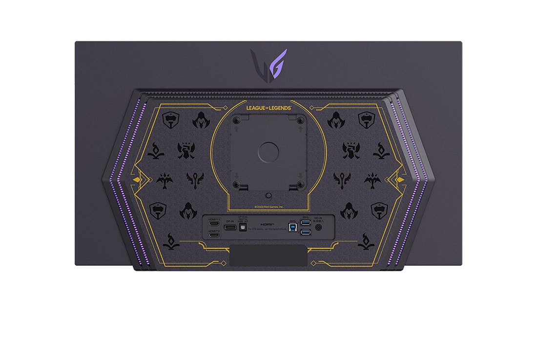 LG UltraGear™ 27 Zoll OLED Gaming Monitor League of Legends Edition mit 240Hz, 1440p, HRD10, G-SYNC®-Compatible, 27GR95QL-B