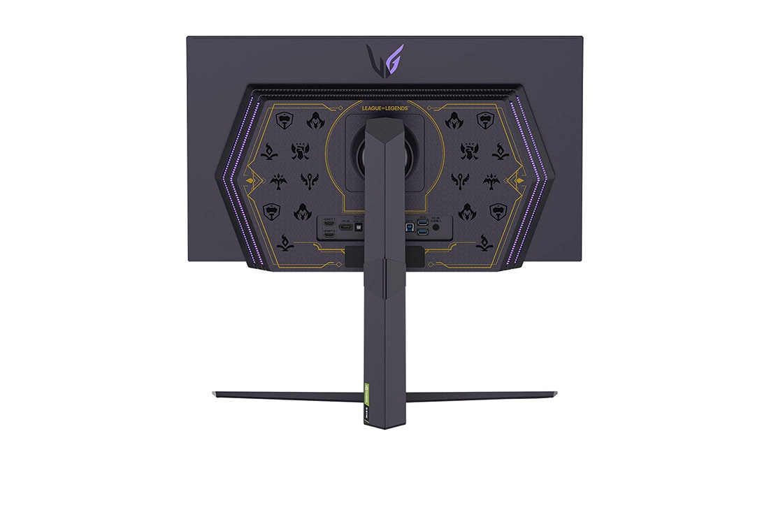 LG UltraGear™ 27 Zoll OLED Gaming Monitor League of Legends Edition mit 240Hz, 1440p, HRD10, G-SYNC®-Compatible, 27GR95QL-B