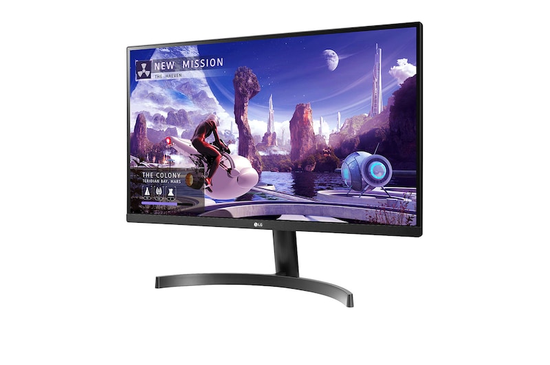 LG 27 Zoll IPS Monitor mit QHD-Auflösung, AMD FreeSync™ und HDR10, 27QN600-B