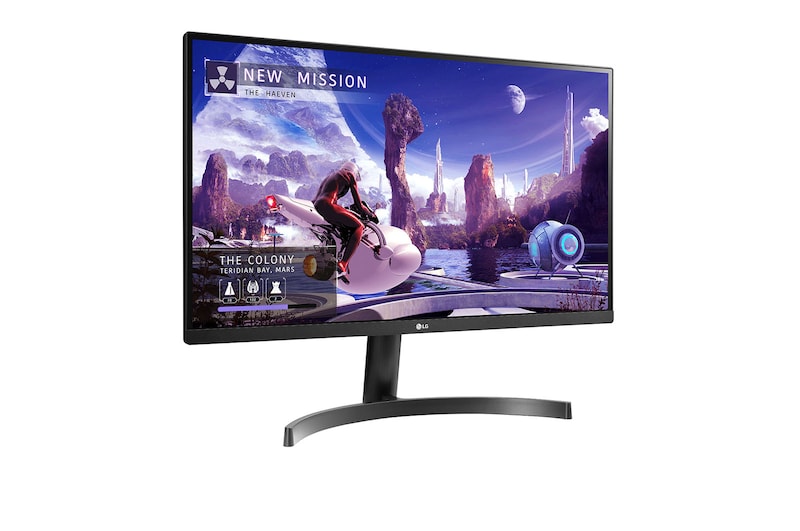 LG 27 Zoll IPS Monitor mit QHD-Auflösung, AMD FreeSync™ und HDR10, 27QN600-B