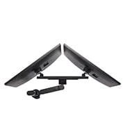 LG Ergo-Dual-QHD-Monitor 27 Zoll und Daisy Chain, 27QP88D-BS