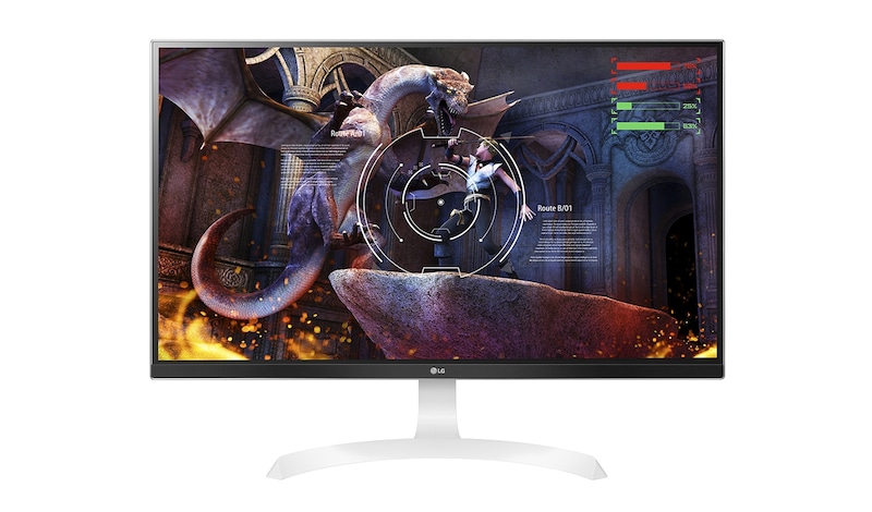 LG 27" Ultra HD 4K IPS Monitor, 27UD69-W