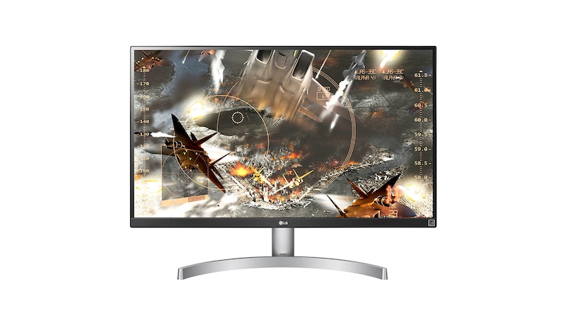 LG 27" Ultra HD 4K HDR Monitor, 27UK600-W