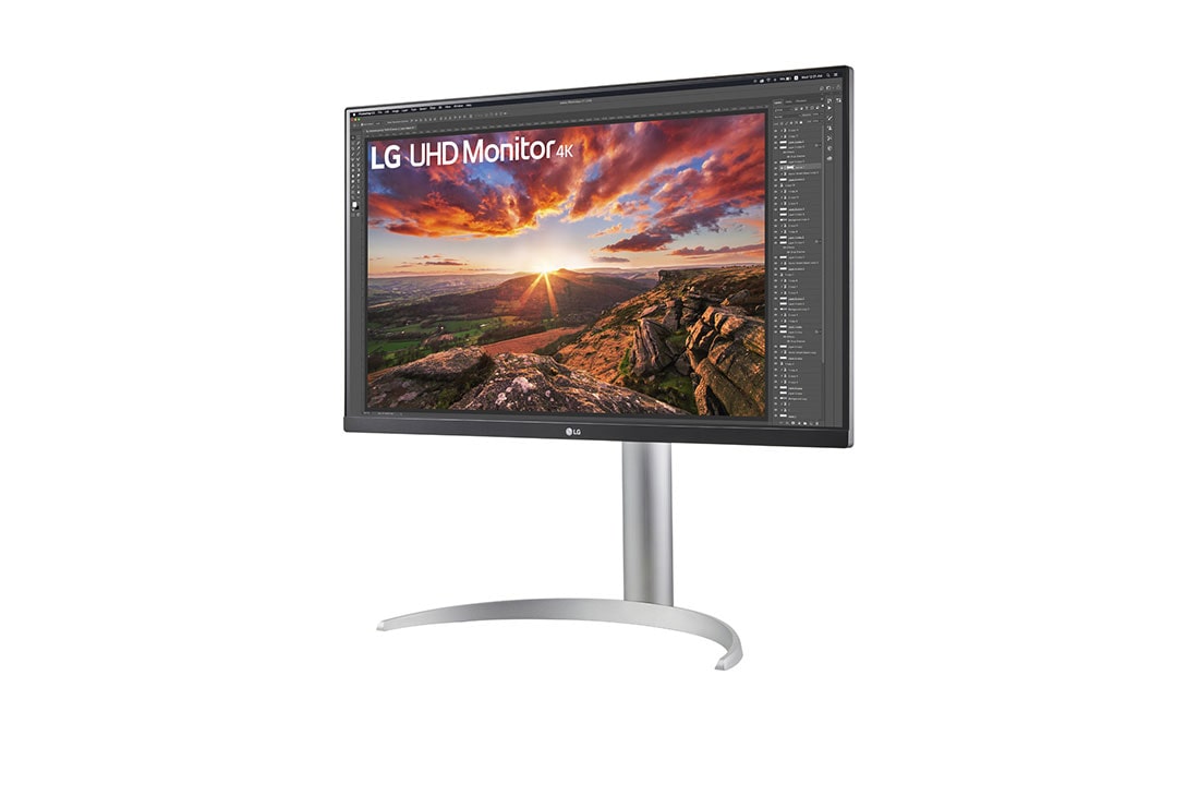 LG 27 Zoll UHD 4K Monitor mit VESA DisplayHDR™ 400 und AMD FreeSync™, 27UP850-W