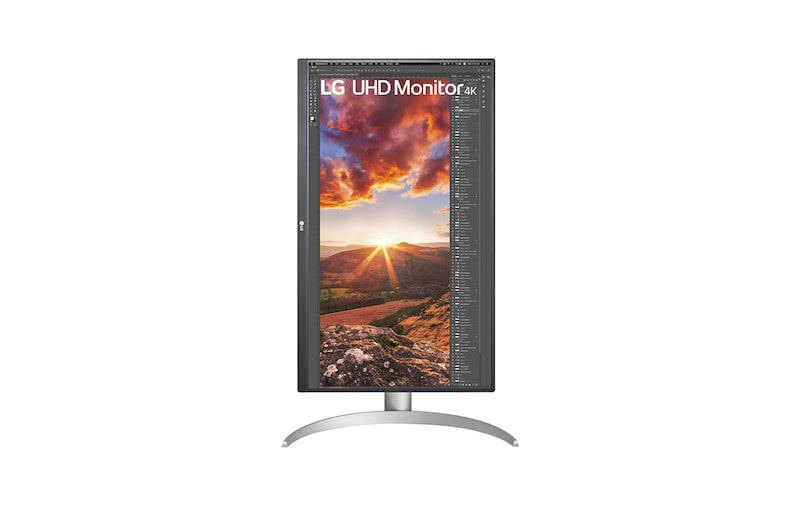 LG 27 Zoll UHD 4K Monitor mit VESA DisplayHDR™ 400 und AMD FreeSync™, 27UP85NP-W