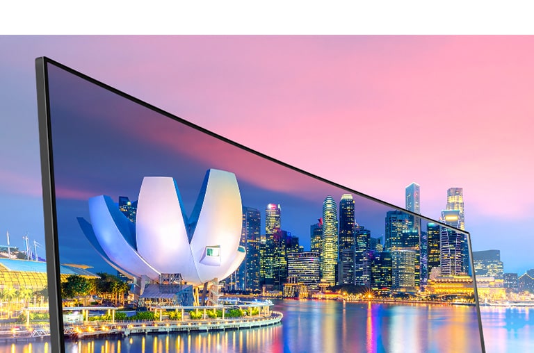 IPS mit 99% sRGB (typ.) Realistische Farben aus nahezu jeder Perspektive.