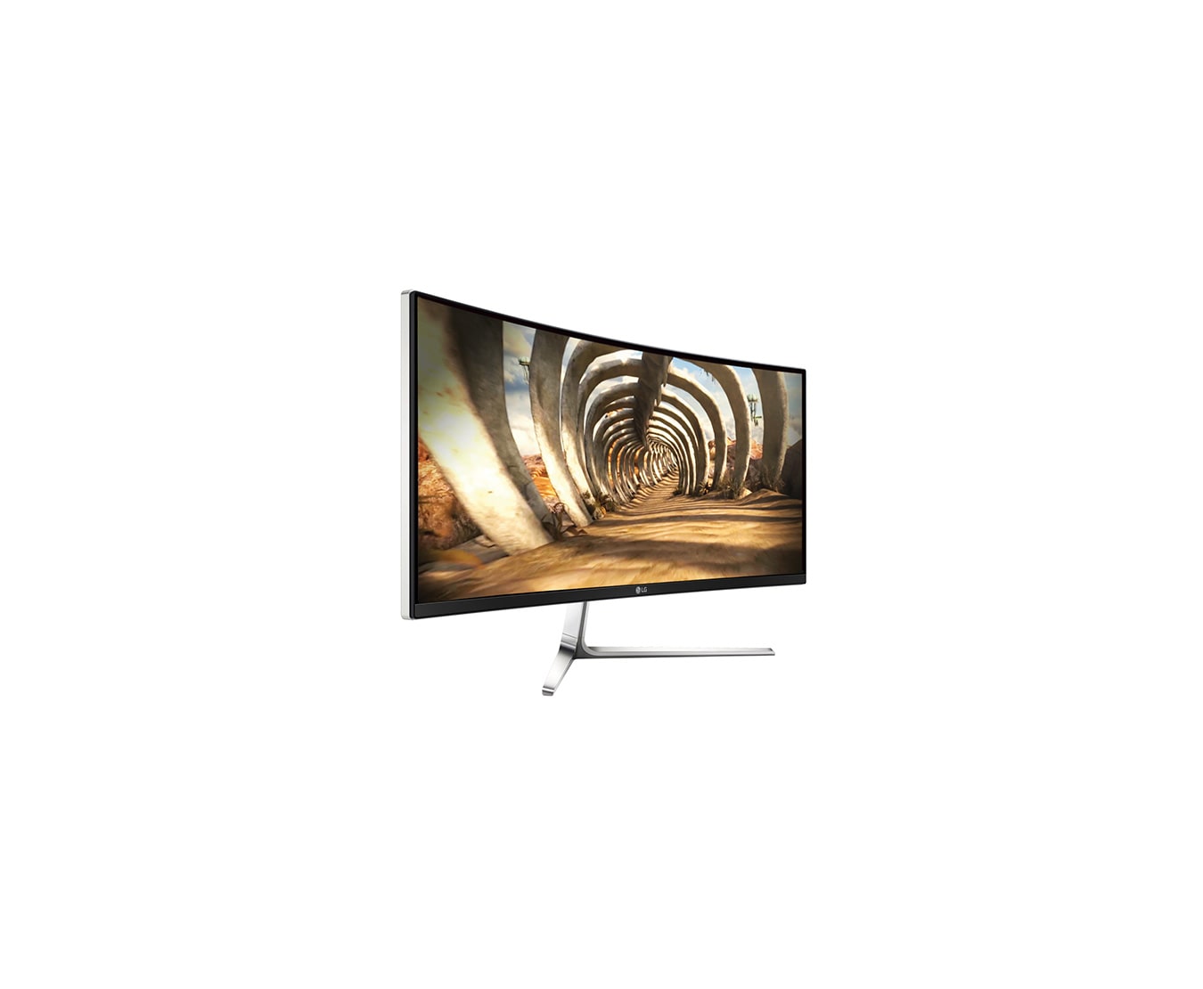Vorderseite von Curved UltraWide-Monitor mit 73,66 cm (29 Zoll) Bildschirmdiagonale, IPS-Panel und LED Backlight 29UC97C-B